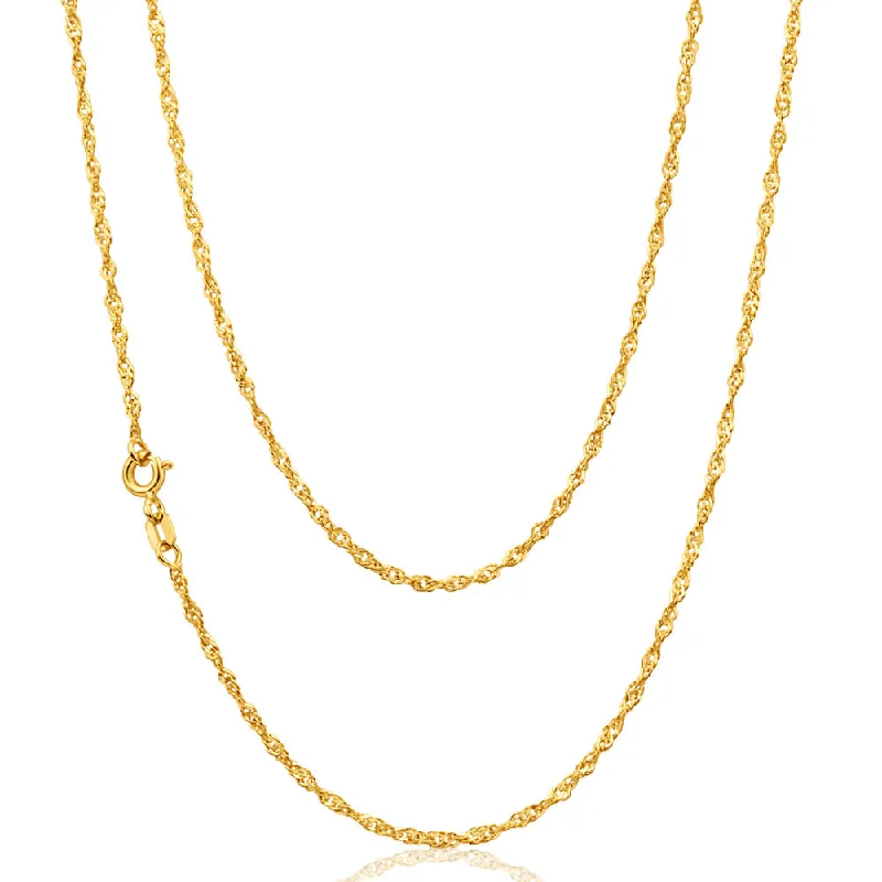celestial moon and star bracelet 9ct Yellow Gold Silver Filled Singapore 45cm Chain30 Gauge celestial moon and star bracelet 9ct Yellow Gold Silver Filled Singapore 45cm Chain30 Gauge
