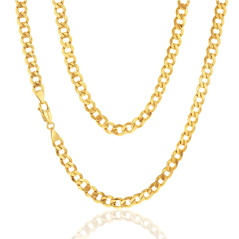 unique moon phase ring 9ct Yellow Gold Silverfilled Flat curb 160 Gauge 55cm Chain unique moon phase ring 9ct Yellow Gold Silverfilled Flat curb 160 Gauge 55cm Chain