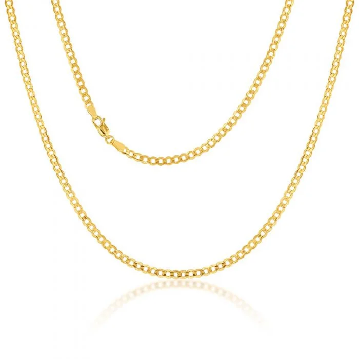 custom engraved wedding band 9ct Yellow Gold Silverfilled Super Flat Curb 80 Gauge 50cm Chain custom engraved wedding band 9ct Yellow Gold Silverfilled Super Flat Curb 80 Gauge 50cm Chain