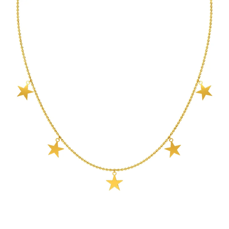simple crystal earrings Aarna Necklace