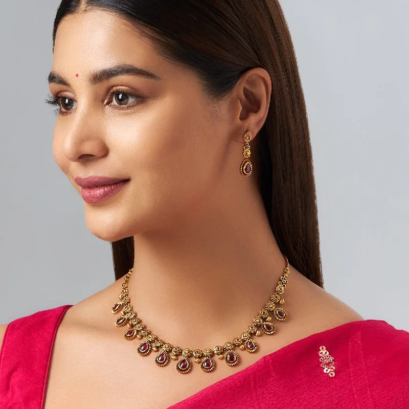minimalist gold bracelet thin Antique Necklace 157335