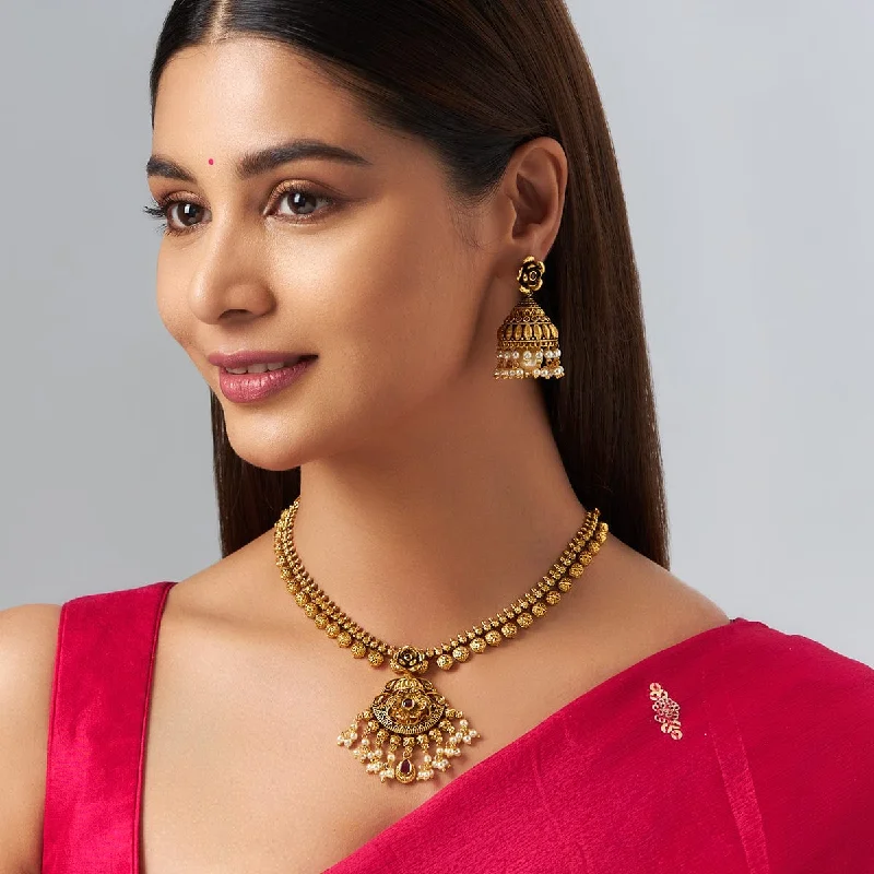 gold initial bracelet personalized Antique Necklace 158118