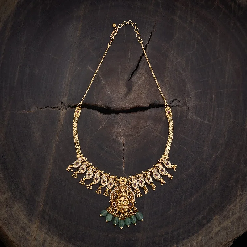thin gold wire earrings Antique Necklace 167981