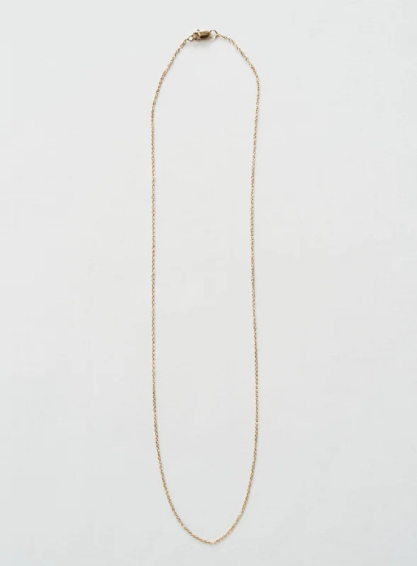 Thin chain 18K Gold Necklace