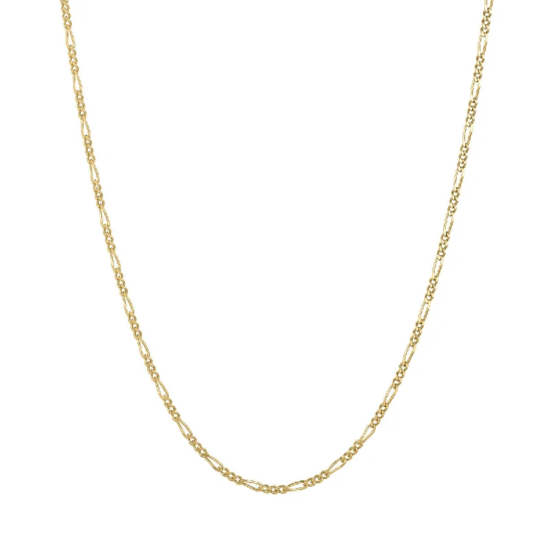 Figaro chain 18K Gold Plated Necklace