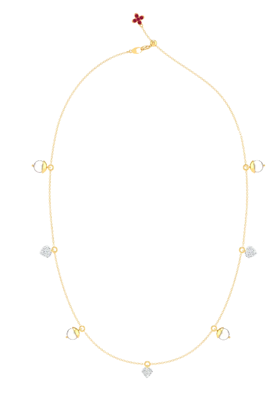 boho macrame bead anklet Cristina Necklace