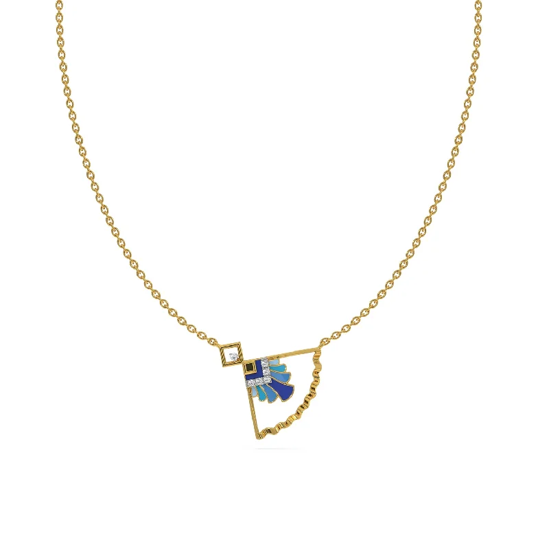 elegant aquamarine drop earrings Florawave  Necklace