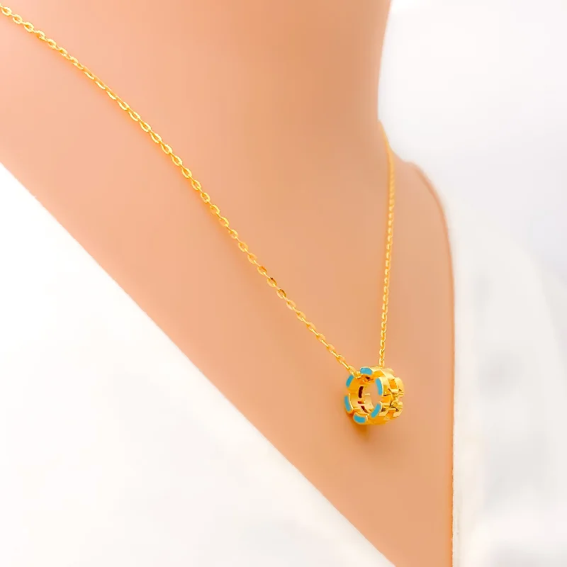 unique tribal silver ring Impeccable Flawless 21k Gold Halo Necklace