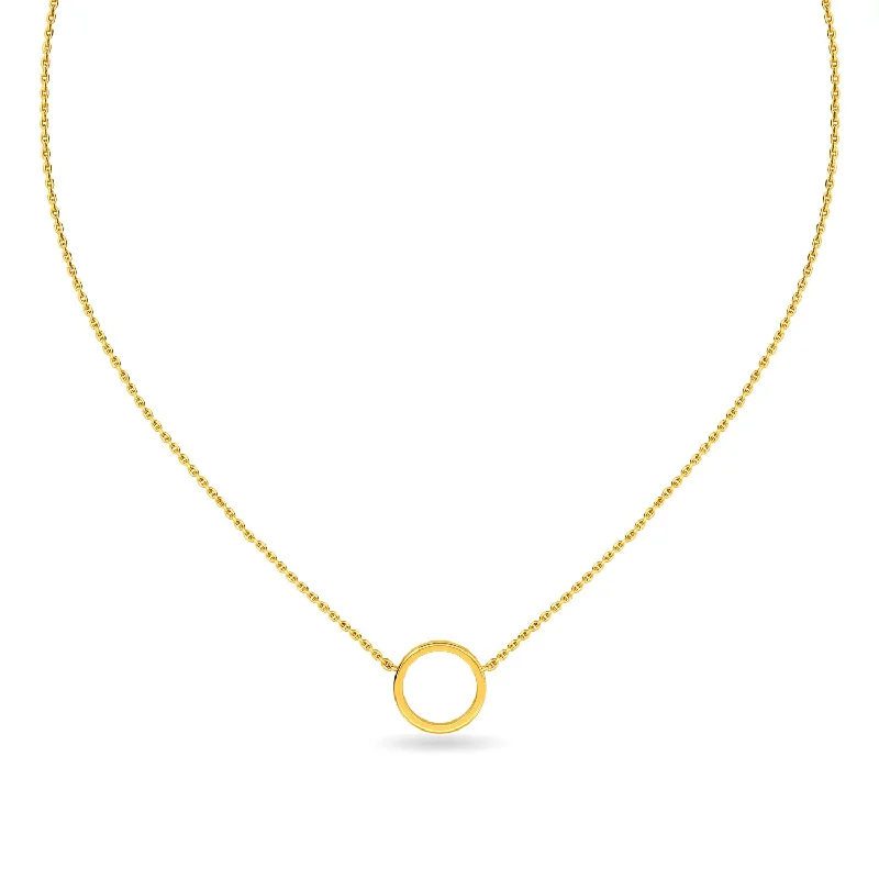 diamond halo pendant necklace Javila Necklace