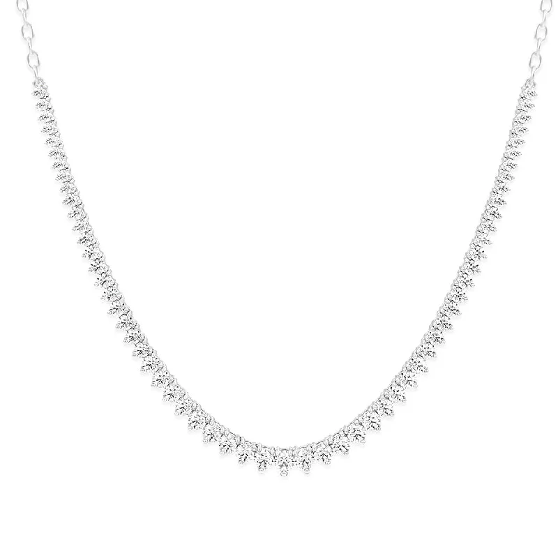 dainty birthstone ring for women Luminesce Lab Grown 10ct White Gold Tennis Necklace in 7 Carat Diamond dainty birthstone ring for women Luminesce Lab Grown 10ct White Gold Tennis Necklace in 7 Carat Diamond