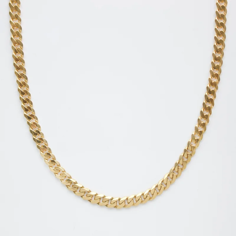 bold statement ring chunky Mens Curb Chain