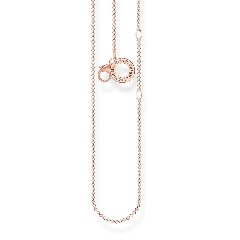 real zircon gemstone bracelet Rose Plated Sterling Silver Thomas Sabo Charm Club Anchor Chain 38-45cm real zircon gemstone bracelet Rose Plated Sterling Silver Thomas Sabo Charm Club Anchor Chain 38-45cm