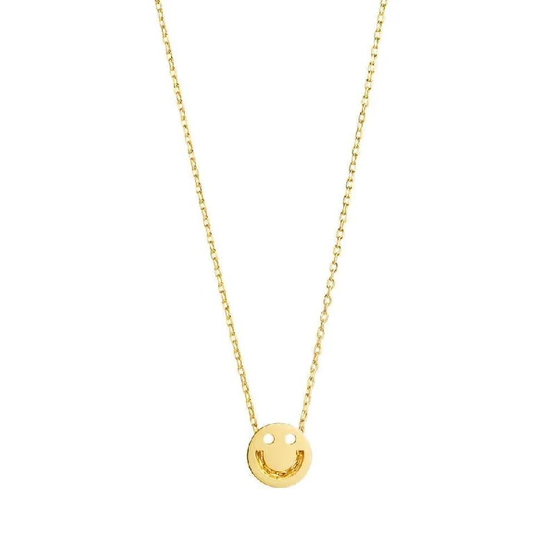 FRIENDS Happy Chain 18K Gold Plated or Silver Necklace