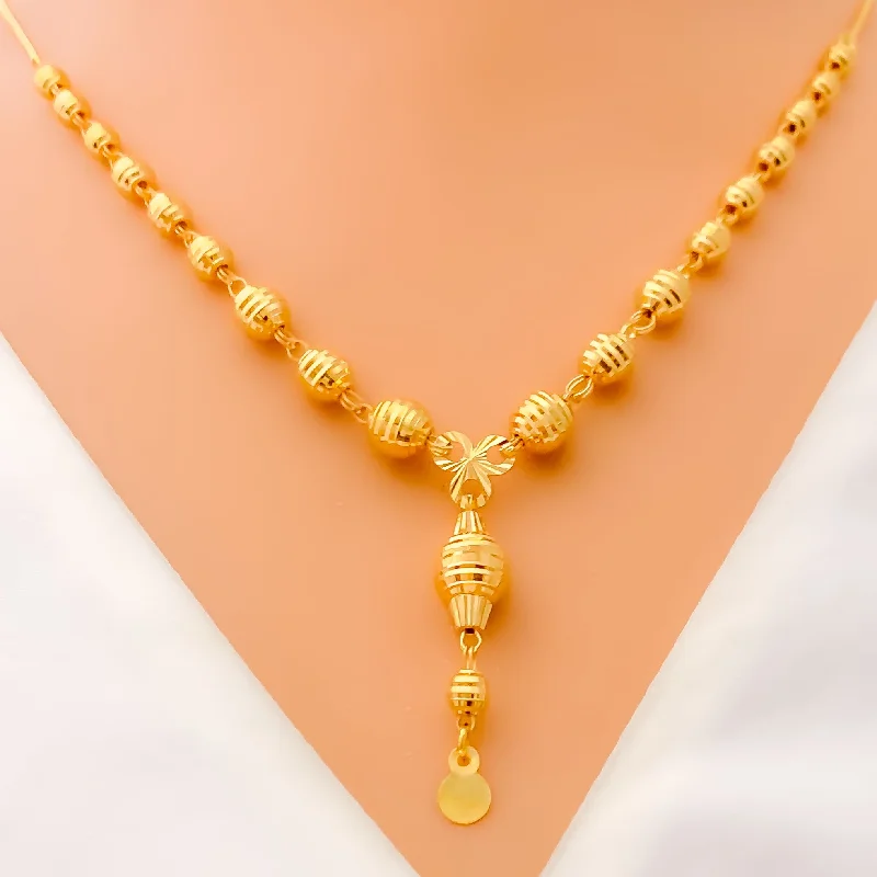 tiny diamond cross necklace Shimmering Upscale 21k Gold Necklace