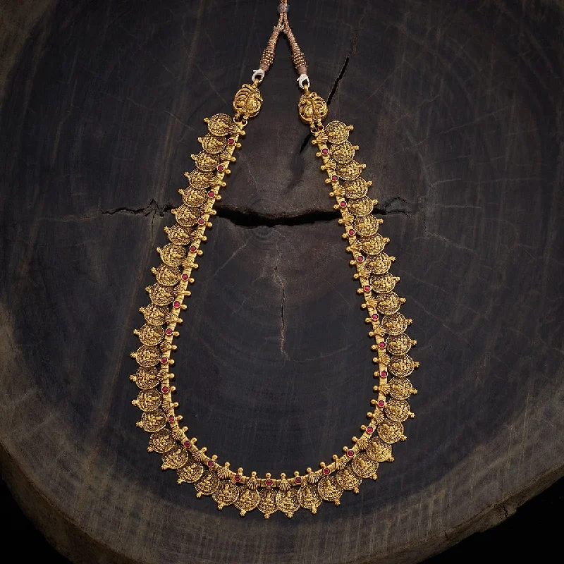 gold medallion pendant necklace Silver Temple Necklace 161310