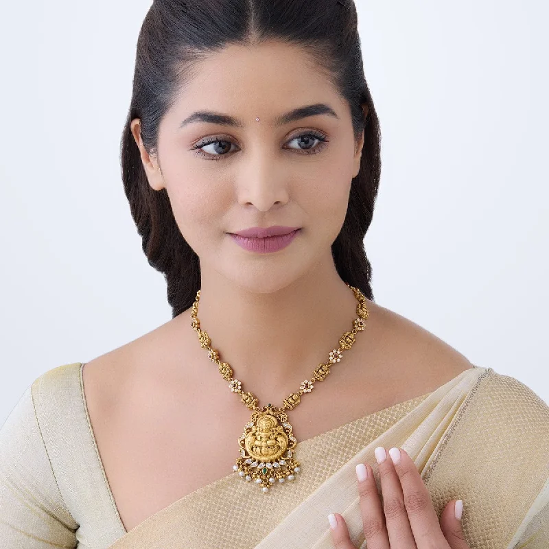 freshwater pearl drop earrings Silver Temple Necklace 165780