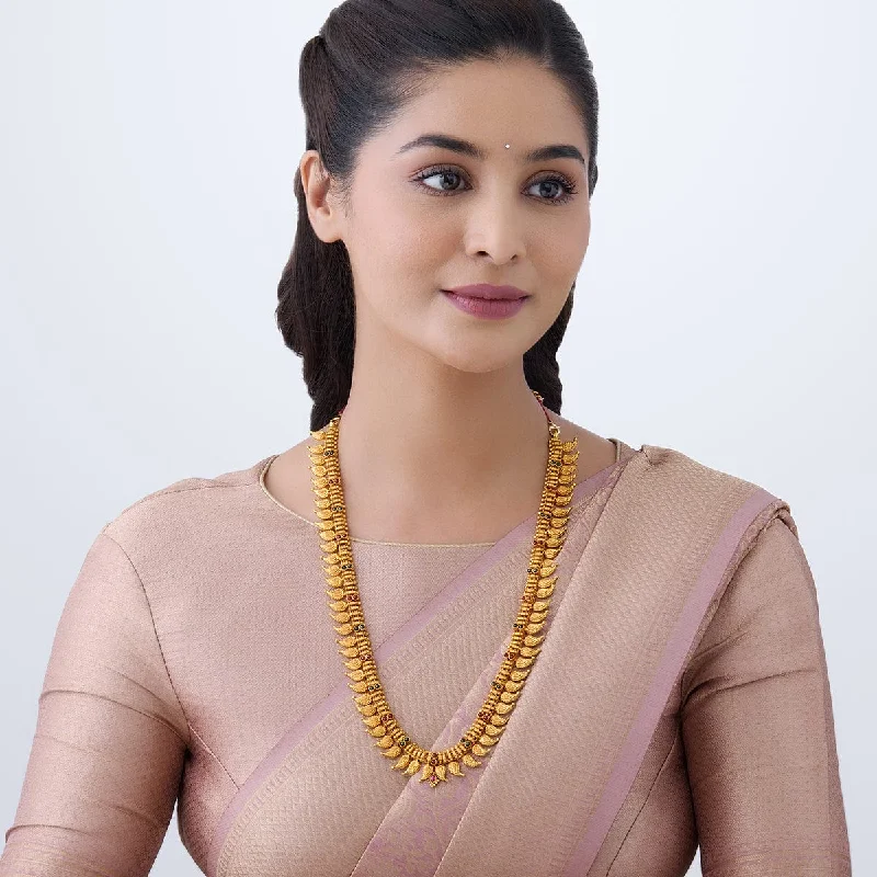 simple crystal pendant necklace Silver Temple Necklace 166130