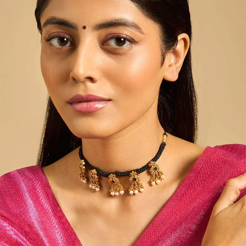 silver feather charm necklace Silver Temple Necklace 172597
