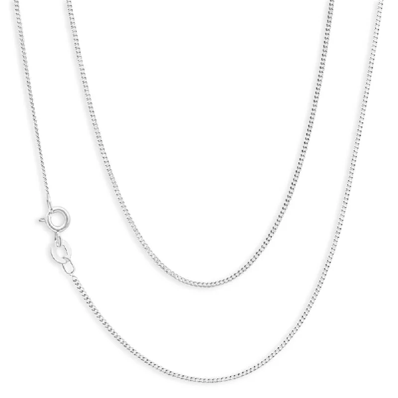 handmade braided hemp bracelet Sterling Silver 30 Gauge 55cm Curb Chain