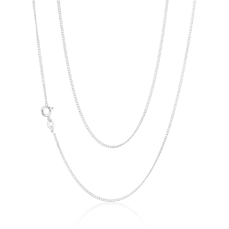 celestial sun charm anklet Sterling Silver 45cm 40 Gauge Curb Chain