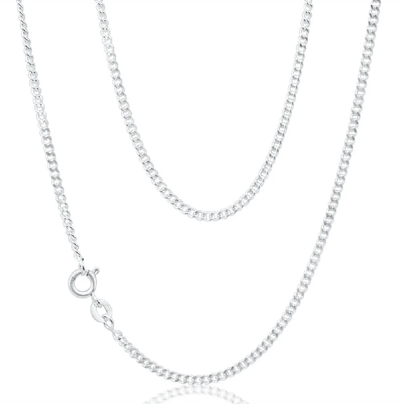 unique zodiac constellation necklace Sterling Silver 50cm Curb Chain
