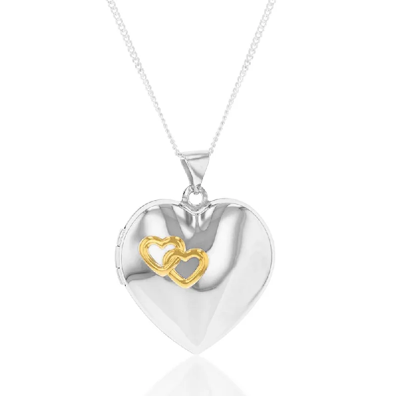 infinity necklace with birthstones Sterling Silver and Gold Plated Hearts Locket (Engraved "Together Forever") infinity necklace with birthstones Sterling Silver and Gold Plated Hearts Locket (Engraved "Together Forever")