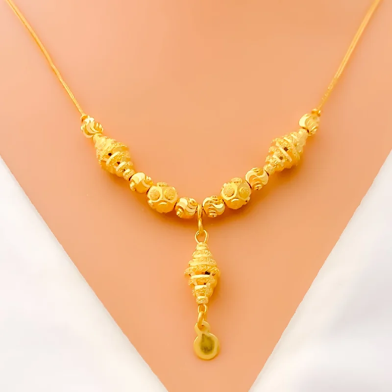 real tourmaline birthstone ring Stylish Brilliant 21k Gold Necklace