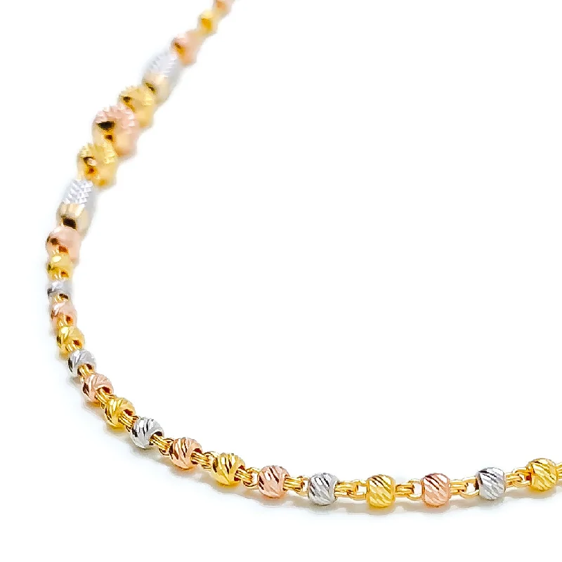 14k gold nose ring hoop Trendy Long Barrel 22k Gold Long Necklace - 26"