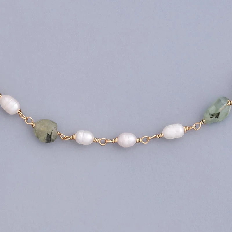 crystal-studded gold ring Trendy Necklace 165992