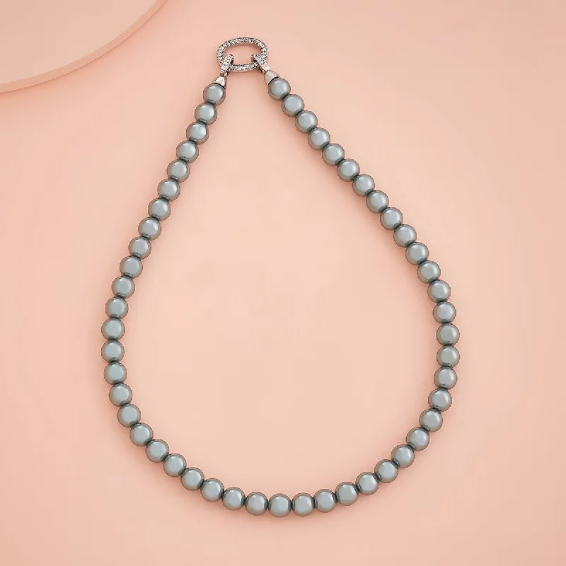 minimalist black diamond studs Trendy Necklace 170953