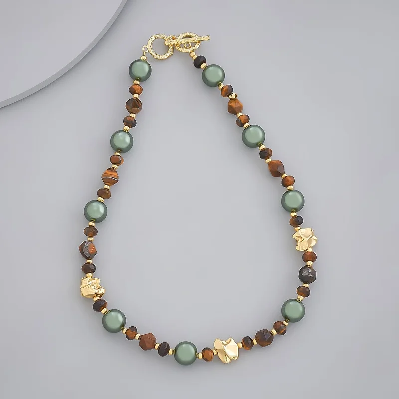 gold heart-shaped pendant necklace Trendy Necklace 171222
