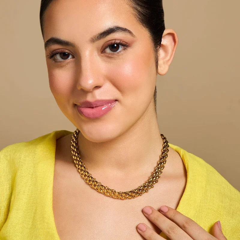 simple snake chain necklace Trendy Necklace 171243