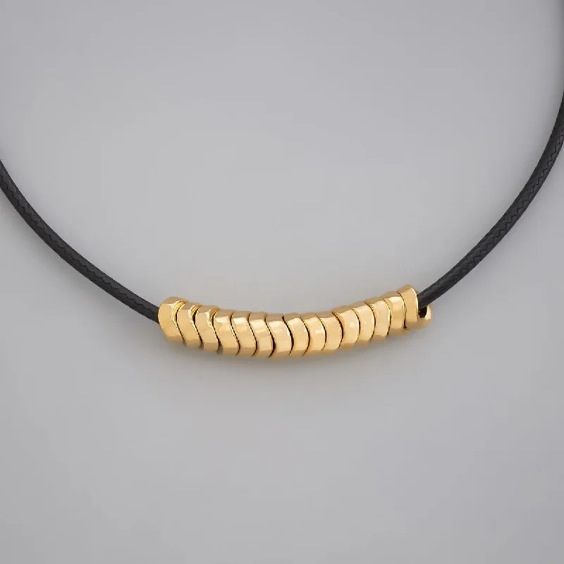 silver-plated bar necklace Trendy Necklace 171684