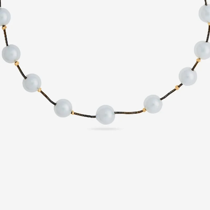 dainty chain bracelet layered Trendy Pearl Necklace 174161