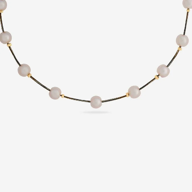 custom nameplate bracelet silver Trendy Pearl Necklace 174164