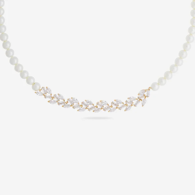 infinity loop ring rose gold Trendy Pearl Necklace 174169