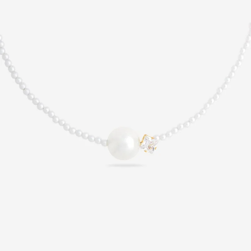 celestial constellation necklace silver Trendy Pearl Necklace 174270