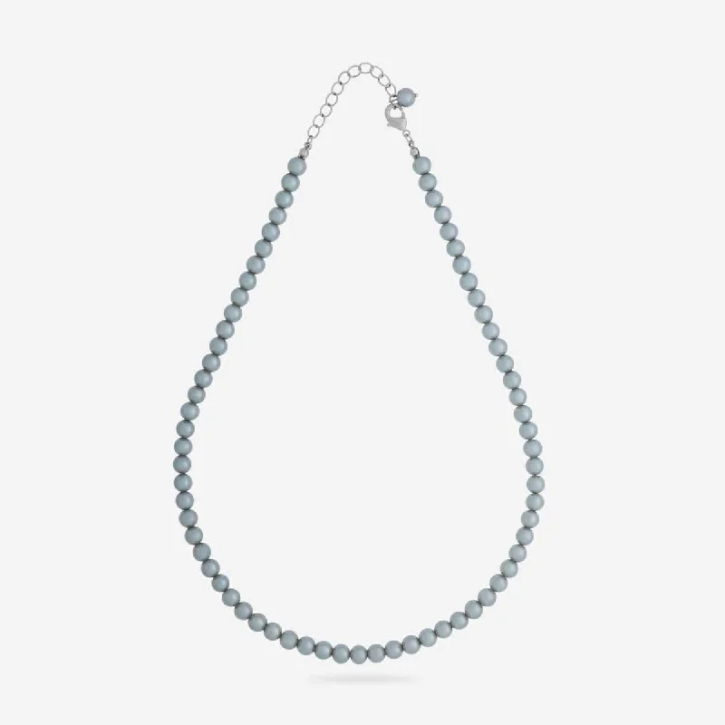gothic black onyx ring men Trendy Pearl Necklace 174334