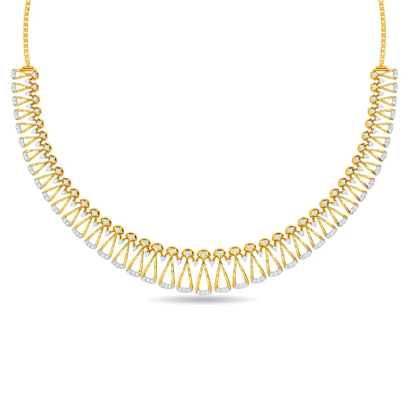 rose gold anklet chain Trinity Necklace