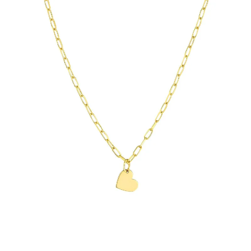 evil eye protection bracelet YELLOW GOLD HEART PENDANT NECKLACE WITH PAPERCLIP CHAIN evil eye protection bracelet YELLOW GOLD HEART PENDANT NECKLACE WITH PAPERCLIP CHAIN