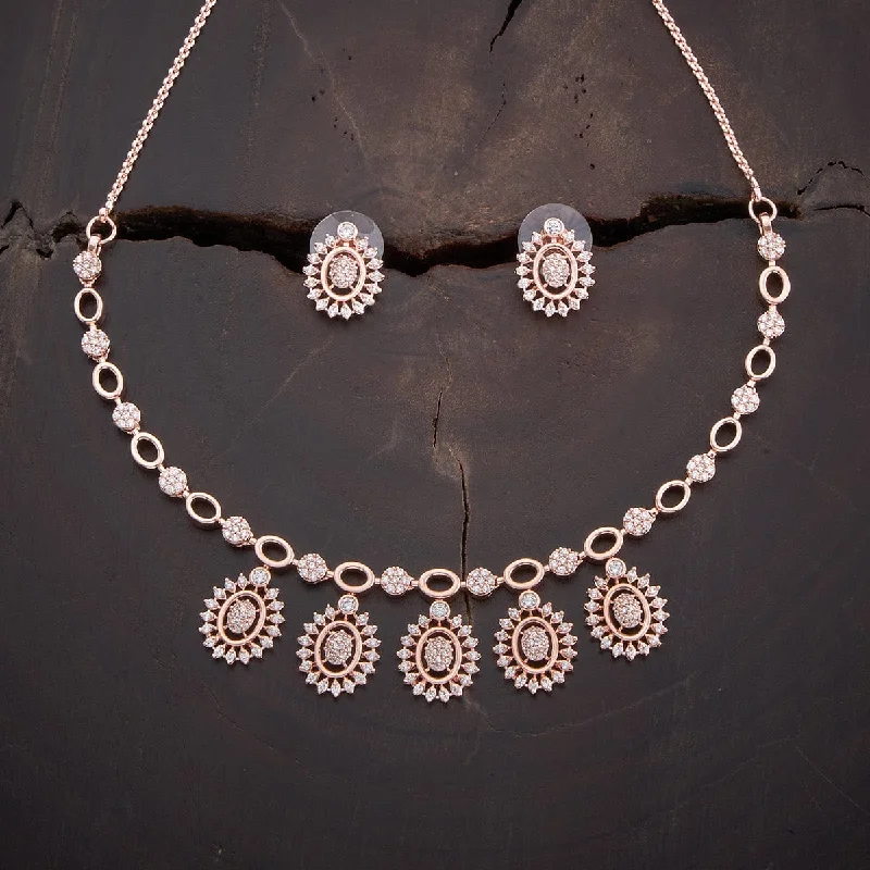 vintage-style filigree bracelet Zircon Necklace 149179