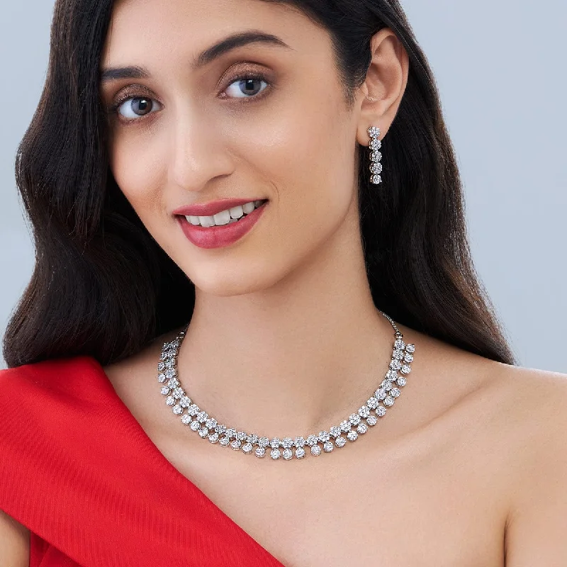 custom name necklace gold Zircon Necklace 156056