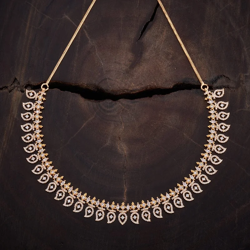 gold medallion pendant necklace Zircon Necklace 164118