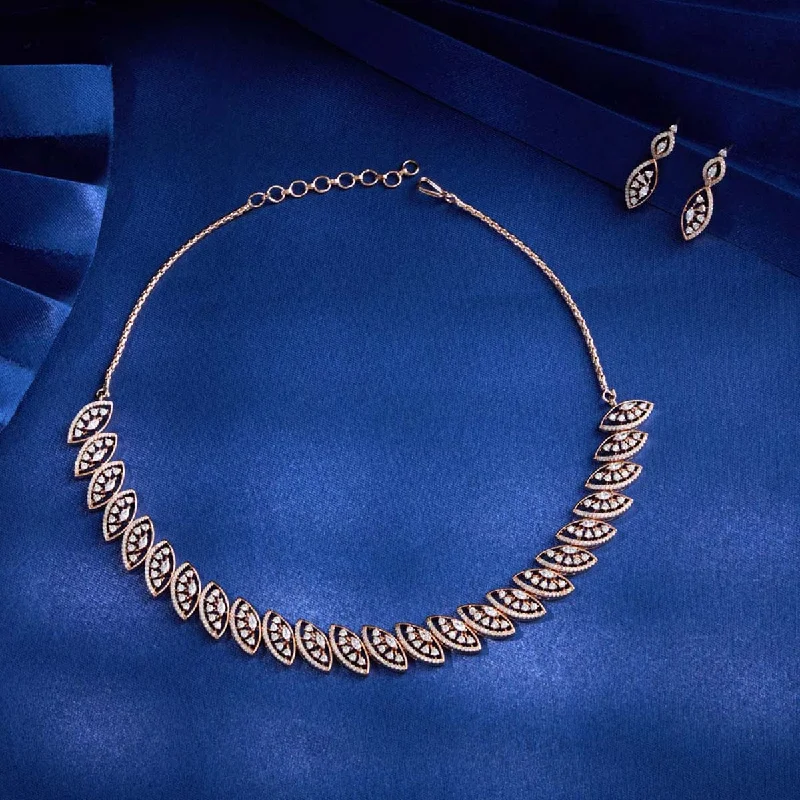 ethical lab-grown diamond ring Zircon Necklace 169319