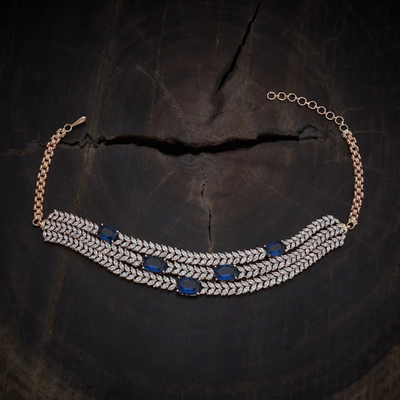 sterling silver toe ring set Zircon Necklace 169333