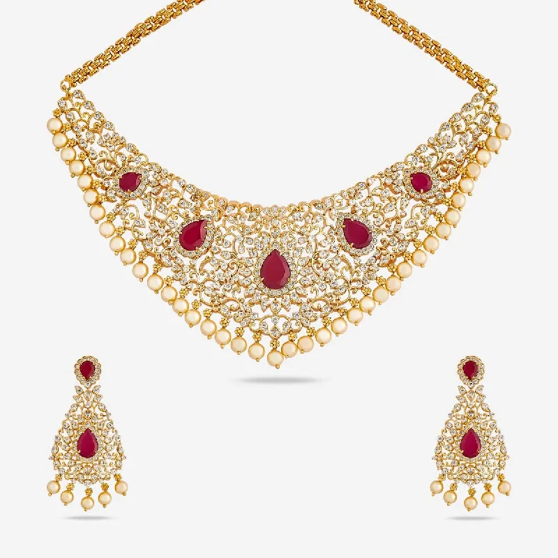 bold statement cuff bracelet Zircon Necklace 169388