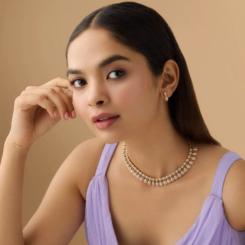 adjustable minimalist wave bracelet Zircon Necklace 170761
