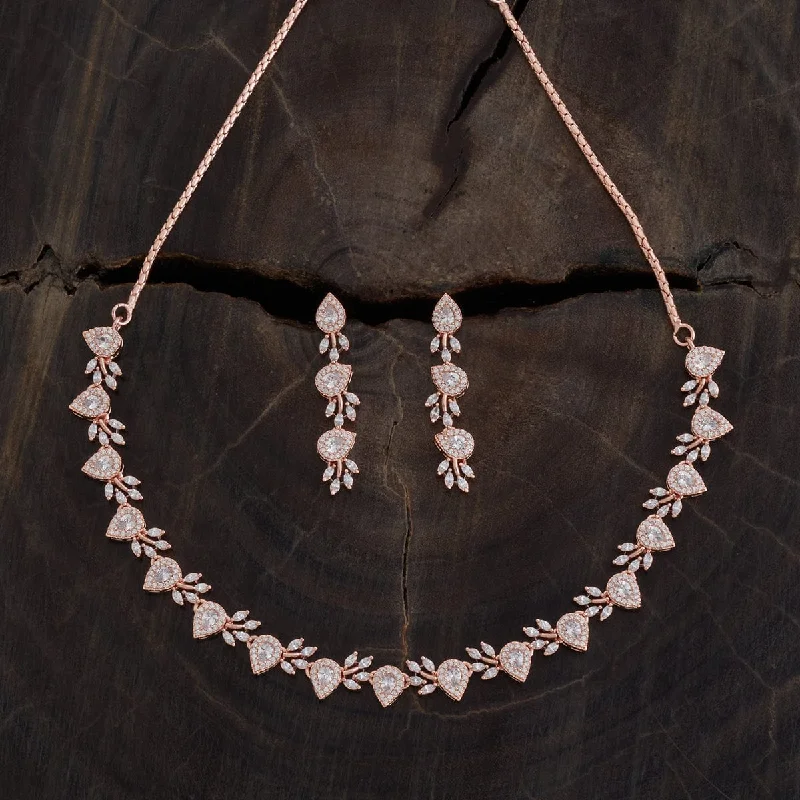 celestial moon and star necklace Zircon Necklace 173276